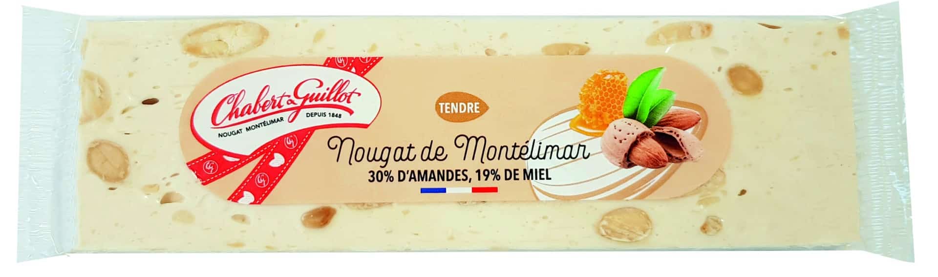 Barre Nougat tendre tradition - L'Artisan Nougatier, Montélimar