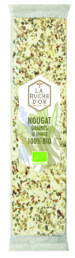 Nougat de Montélimar tendre Bio aux graines de courge – Barre 50g - Nougat Chabert & Guillot