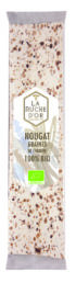 Nougat de Montélimar tendre Bio aux graines de Chanvre – Barre 50g - Nougat Chabert & Guillot