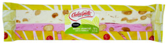 Nougat tendre vanille framboise – Barre 100g - Nougat Chabert & Guillot