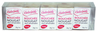 Bouchées de Nougat tendre aux Amandes – Etui 150g - Nougat Chabert & Guillot