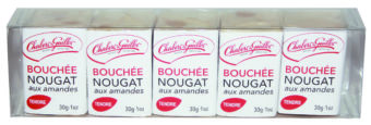 Bouchées de Nougat tendre aux Amandes – Étui 150g - Nougat Chabert & Guillot