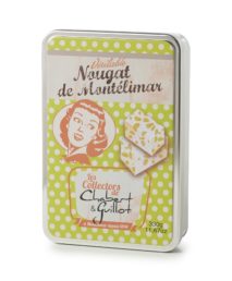 Nougat de Montélimar tendre – Boîte métal 330g - Nougat Chabert & Guillot