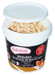 Brisures de Nougat de Montélimar – Seau 700g - Nougat Chabert & Guillot