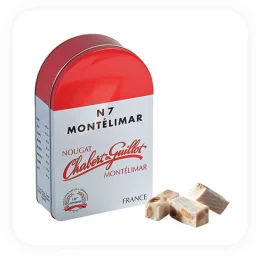 Nougat de Montélimar tendre – Borne N7 250g - Nougat Chabert & Guillot