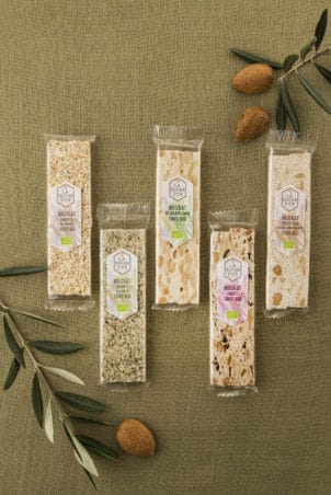 Nougat de Montélimar tendre Bio – Barre 50g