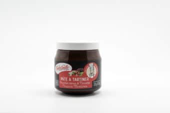 Pâte à tartiner Nougat sans huile de palme, Chocolat intense et Noisettes – Pot 320g - Nougat Chabert & Guillot