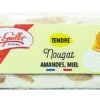 Barre 100g de nougat tendre.