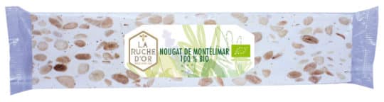 Nougat de Montélimar Bio – Barre 200g