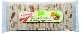 Nougat de Montélimar tendre Bio – Barquette 120g - Nougat Chabert & Guillot