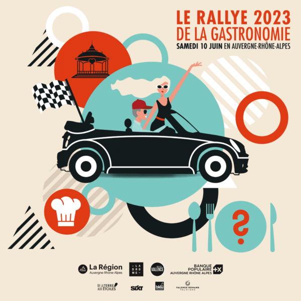 Rallye de la gastronomie affiche 10 juin