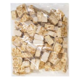 Chutes nougat tendre caramel beurre salé, vanille et amandes caramélisées – Poche 1 Kg - Nougat Chabert & Guillot