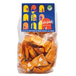 Sachet nougat Montélimar enrobé de chocolat lait & orange – 200g - Nougat Chabert & Guillot