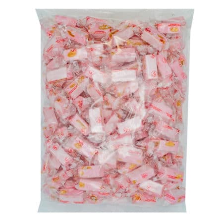 Chutes de nougat saveur framboise – Poche 1 Kg
