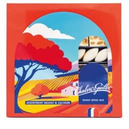 Ecrin de Nougat de Montélimar au chocolat & Calisson – 210g - Nougat Chabert & Guillot