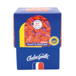 Boite cube de Nougat de Montélimar IGP – 120g - Nougat Chabert & Guillot