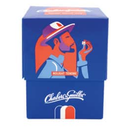 Boite cube de Nougat au caramel beure salée – 120g - Nougat Chabert & Guillot