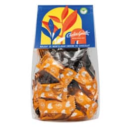 Duo Nougat de Montélimar IGP enrobé Chocolat noir ou Lait Orange – 400g - Nougat Chabert & Guillot