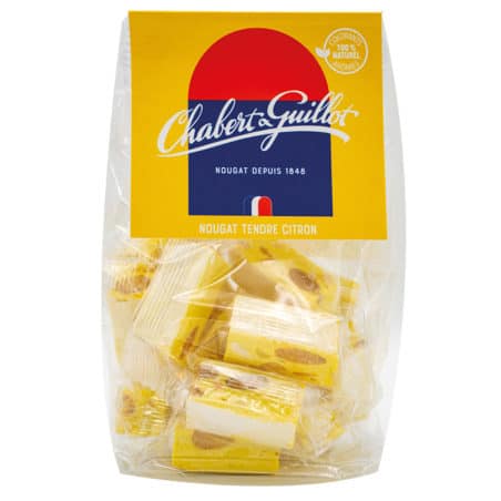 Nougat saveur citron – Sachet 175 g