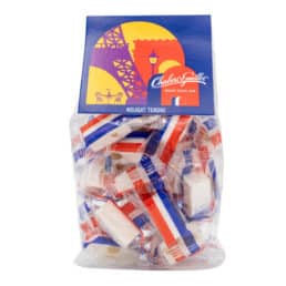 Nougat tendre bleu-blanc-rouge- Sachet 200g - Nougat Chabert & Guillot